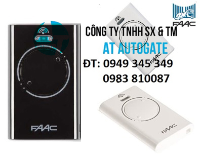 remote điều khiển cổng faac, remote faac